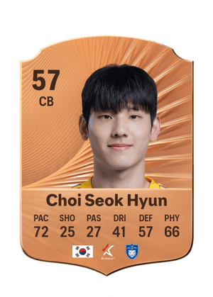 Choi Seok Hyun - 57 - Rare