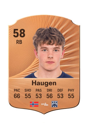 Haugen - 58 - Rare