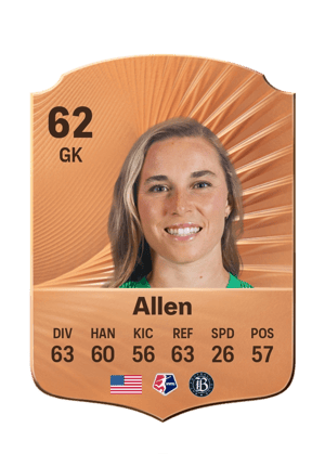 Allen - 62 - Rare