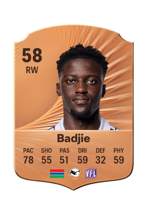 Badjie - 58 - Rare