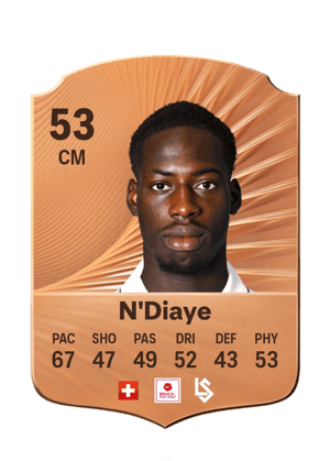 N'Diaye - 53 - Rare