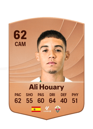 Ali Houary - 62 - Common