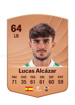 Lucas Alcázar - 64 - Common