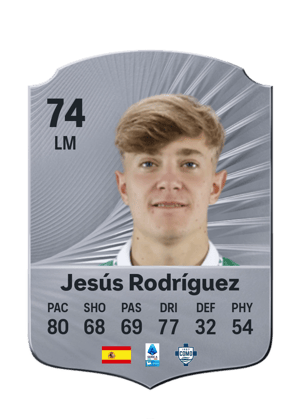 Jesús Rodríguez - 74 - Rare
