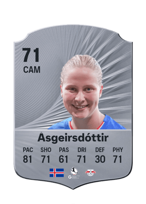 Ásgeirsdóttir - 71 - Rare