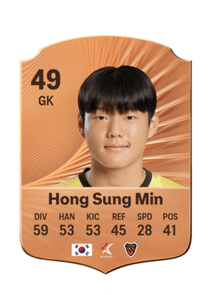 Hong Sung Min - 49 - Rare