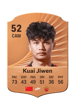 Kuai Jiwen - 52 - Rare
