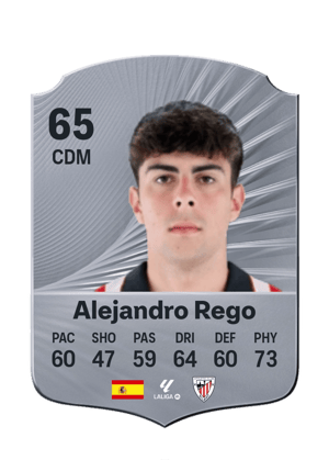 Alejandro Rego - 65 - Rare