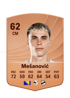 Mešanović - 62 - Common