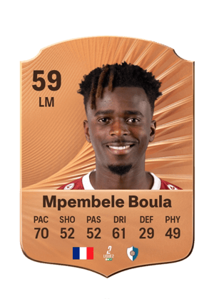 Mpembele Boula - 59 - Rare