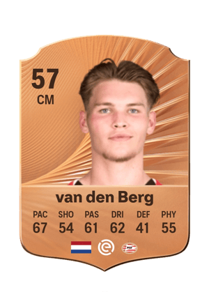 van den Berg - 57 - Rare