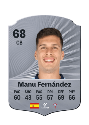 Manu Fernández - 68 - Rare