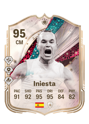 Iniesta - 95 - Festival of Football: Captains ICON