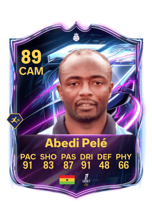 Abedi Pelé - 89 - Base Hero