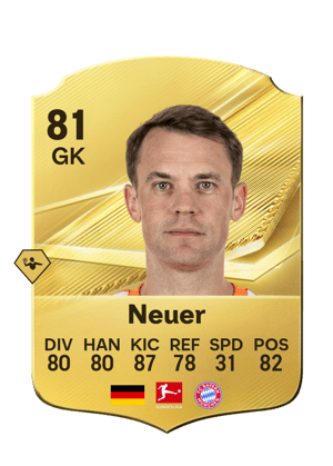 Neuer - 81 - Rare