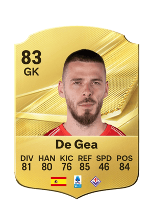 De Gea - 83 - Rare