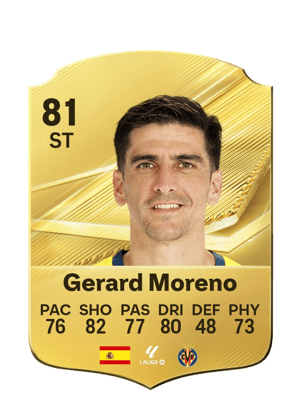 Gerard Moreno - 81 - Rare