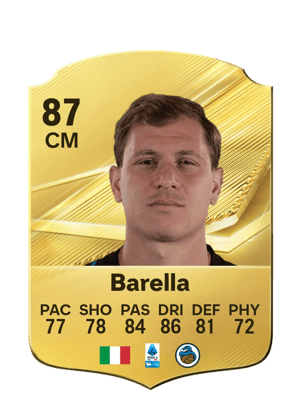 Barella - 87 - Rare