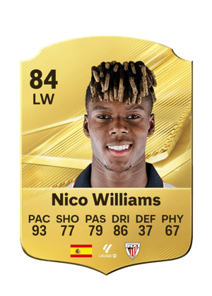 Nico Williams - 84 - Rare