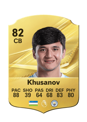 Khusanov - 82 - Rare