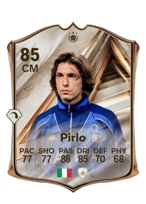 Pirlo - 85 - Debut International Icon