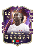 Yan Diomande FUT card