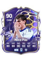 Nico Paz FUT card