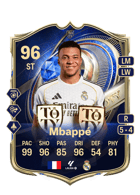 Kylian Mbappé FUT card