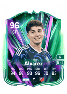 Julián Alvarez FUT card