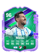 Lionel Messi FUT card