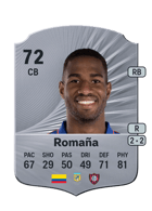 Jhohan Romaña FUT card