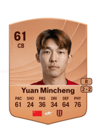 Yuan Mincheng FUT card
