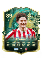 Julián Alvarez FUT card