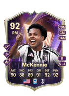 Weston McKennie FUT card