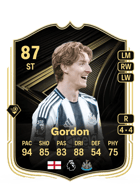 Anthony Gordon FUT card