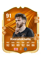 Khvicha Kvaratskhelia FUT card