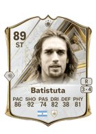 Gabriel Batistuta FUT card