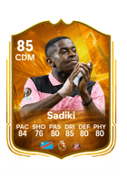 Noah Sadiki FUT card