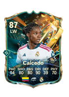 Linda Caicedo FUT card