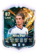 Nico Paz FUT card