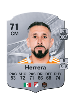 Carte de Héctor Herrera