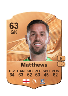 Carte de Remi Matthews