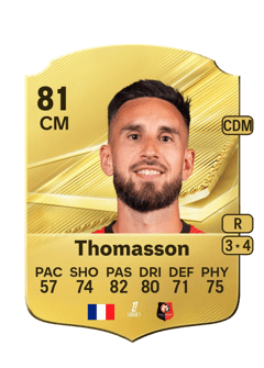 Carte de Adrien Thomasson