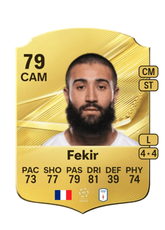 Carte de Nabil Fekir