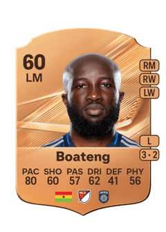 Carte de Emmanuel Boateng