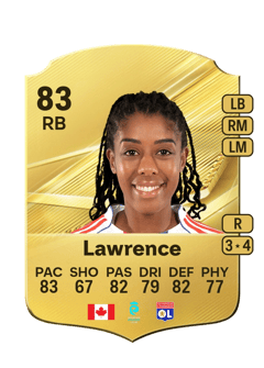 Carte de Ashley Lawrence