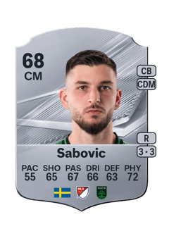 Carte de Besard Sabovic