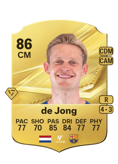 Carte de Frenkie de Jong