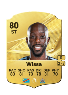 Carte de Yoane Wissa