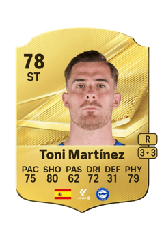 Carte de Toni Martínez